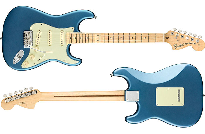 Fender American Performer Stratocaster Satin Lake Placid Blue