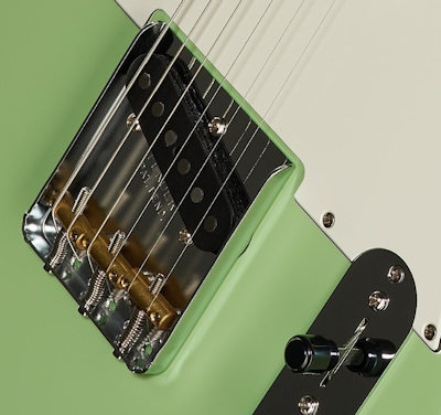Fender American Performer Telecaster HUM Surf Green