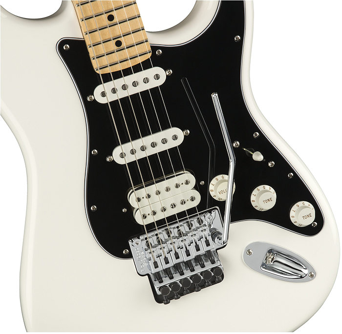 Fender Player Stratocaster Floyd Rose HSS Polar White