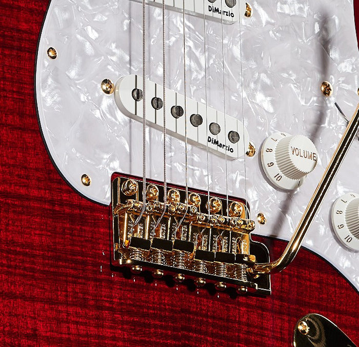 Fender Richie Kotzen Stratocaster Transparent Red Burst